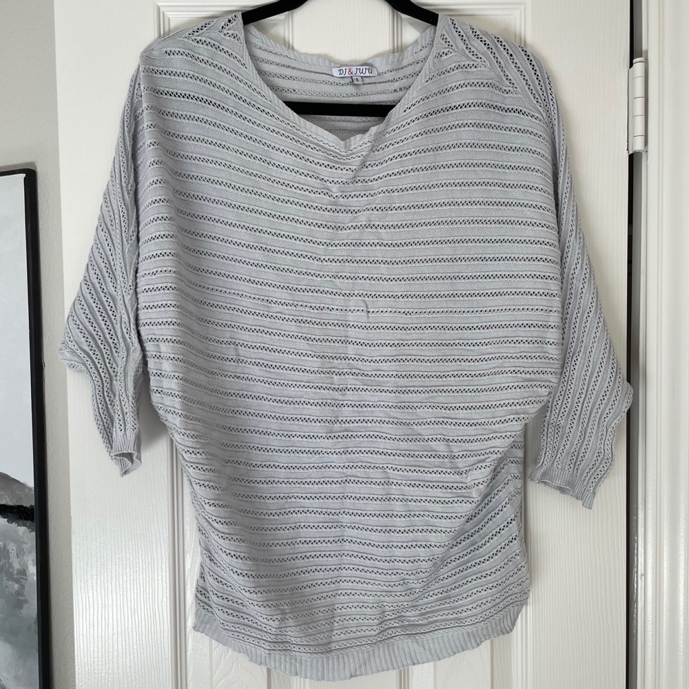 DJ & JuJu Grey Dolman Top